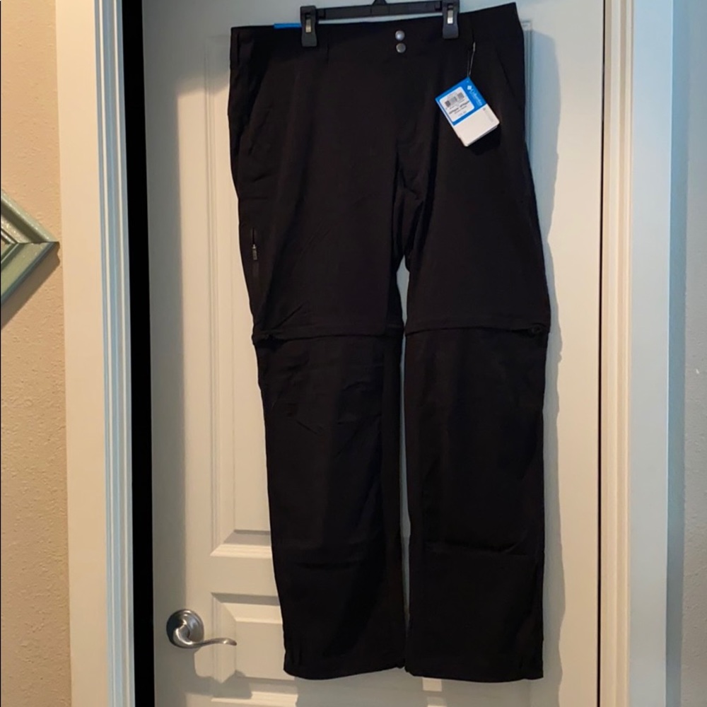 NWT Columbia convertible trail pants 16W